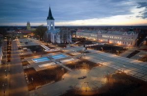 Hajdúböszörmény.Bocskai tér.Bocskai szobor